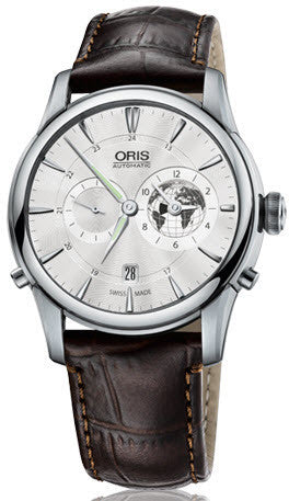 Oris Watch Artelier Greenwich Mean Time Leather Limited Edition