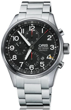 Oris Watch Big Crown ProPilot Chronograph GMT Bracelet D