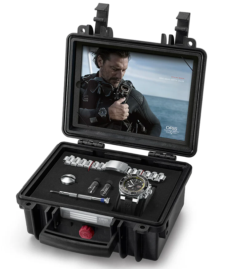 Oris Watch Aquis Chrono Depth Gauge Rubber Set D - Image 3