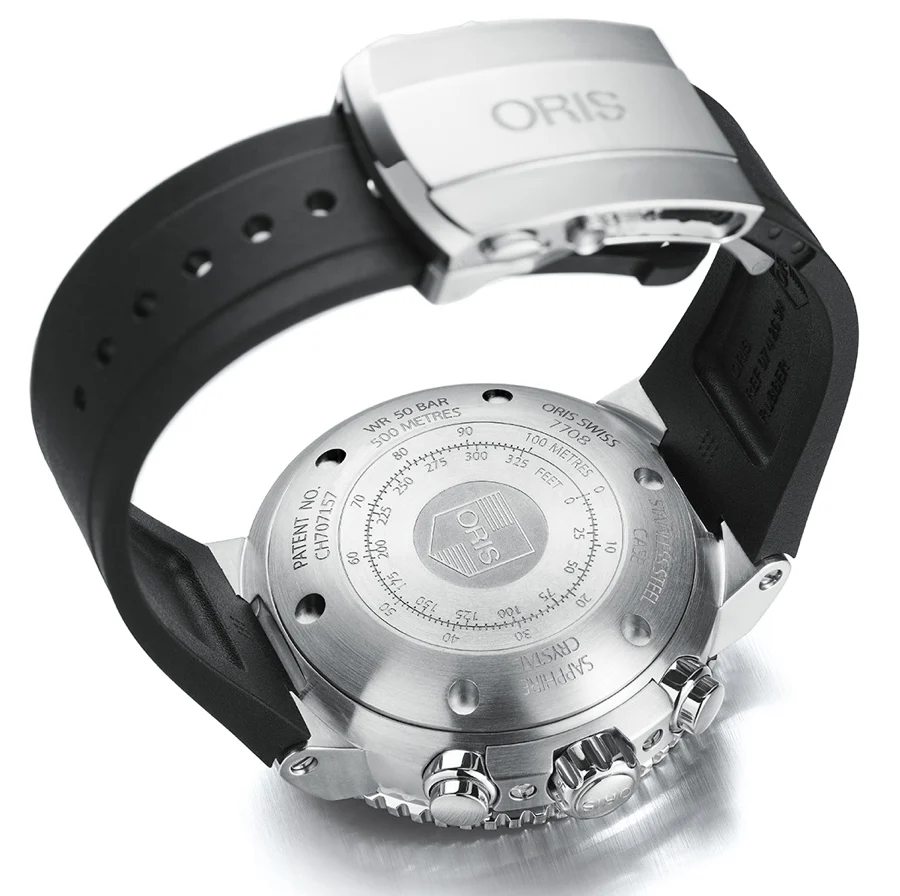 Oris Watch Aquis Chrono Depth Gauge Rubber Set D - Image 4