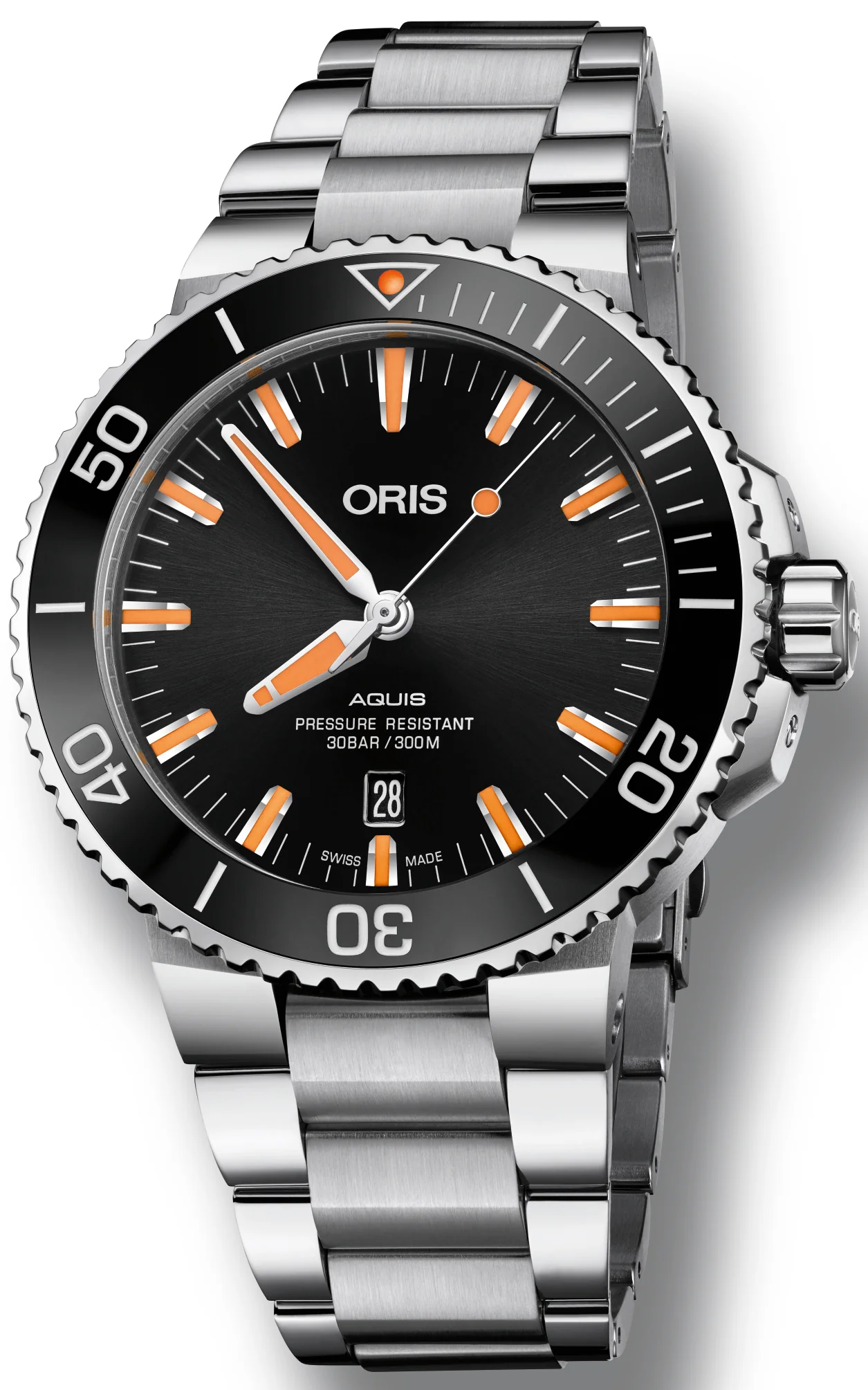 Oris Watch Aquis Date Bracelet