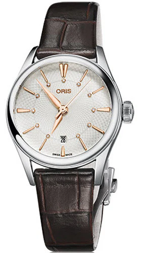 Oris Watch Artelier Lady Date Leather