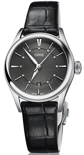 Oris Watch Artelier Lady Date Leather