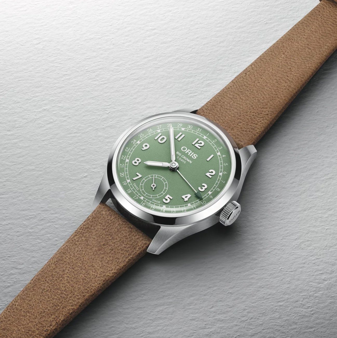 Oris Big Crown Pointer Date Calibre 403 Green Watch - Image 3