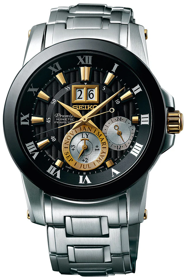 Seiko Watch Premier Kinetic Perpetual Novak Djokovic Special Edition