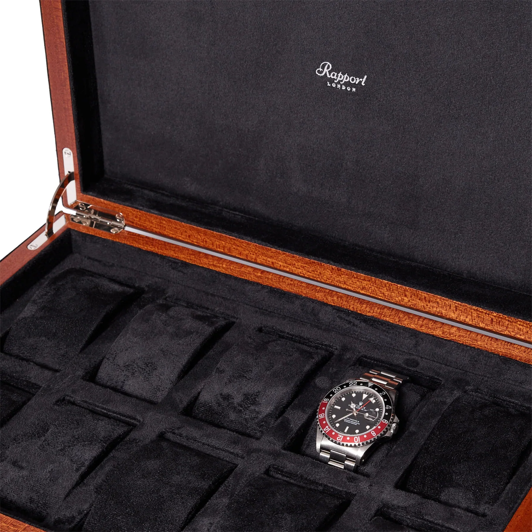 Rapport Watch Box Mayfair 10 Macassar Wood - Image 6