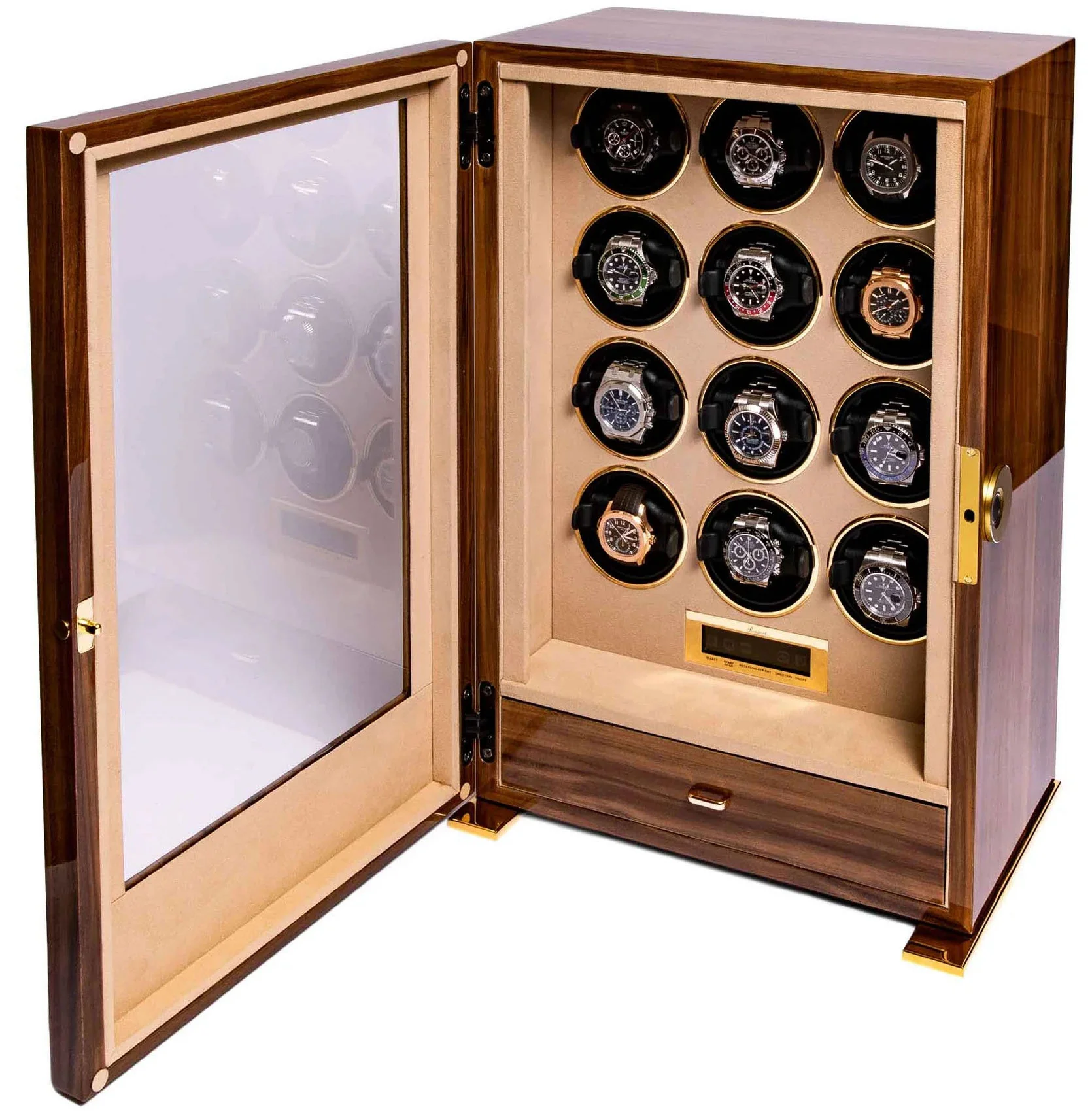 Rapport Watch Winder Paramount 12 Walnut¬† - Image 2