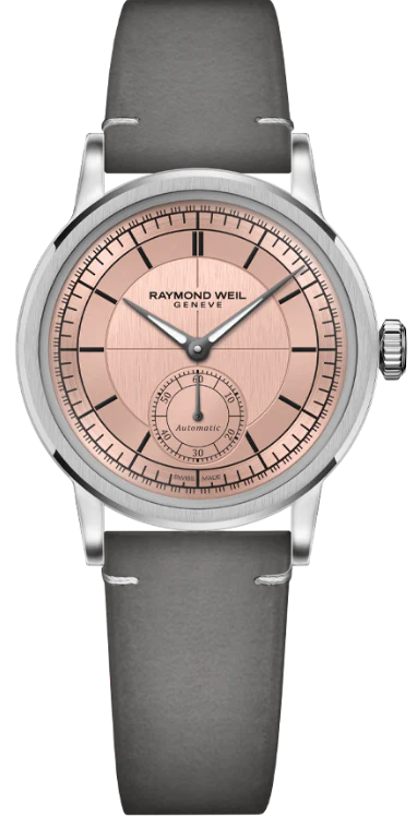 Raymond Weil Millesime Automatic Small Seconds Salmon Watch