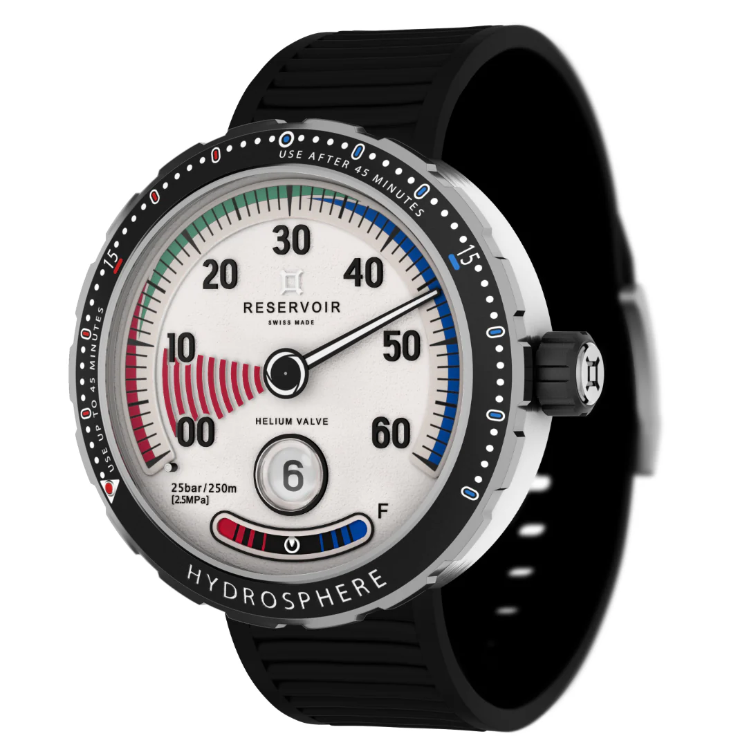 Reservoir Hydrosphere Air Gauge Bracelet Watch - Image 3
