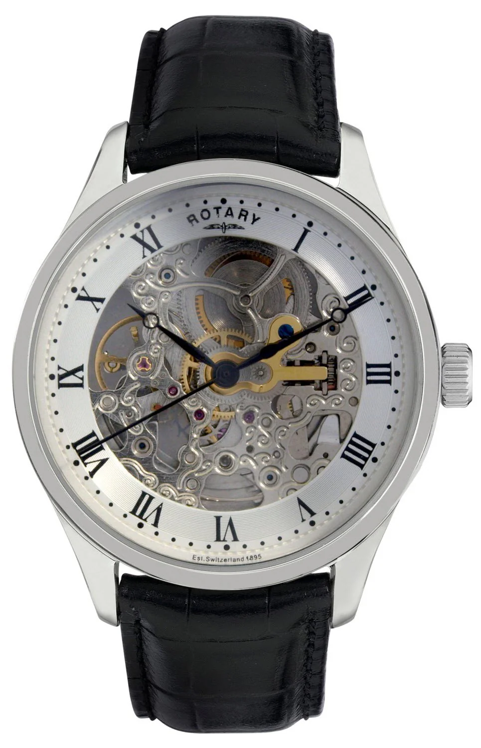 Rotary Watch Gents White