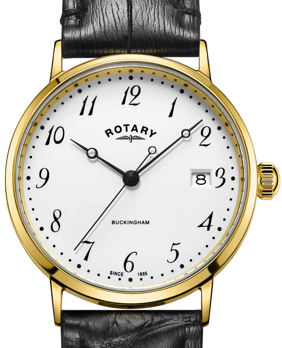 Rotary Watch Buckingham Gents 9ct Gold Case - Image 4