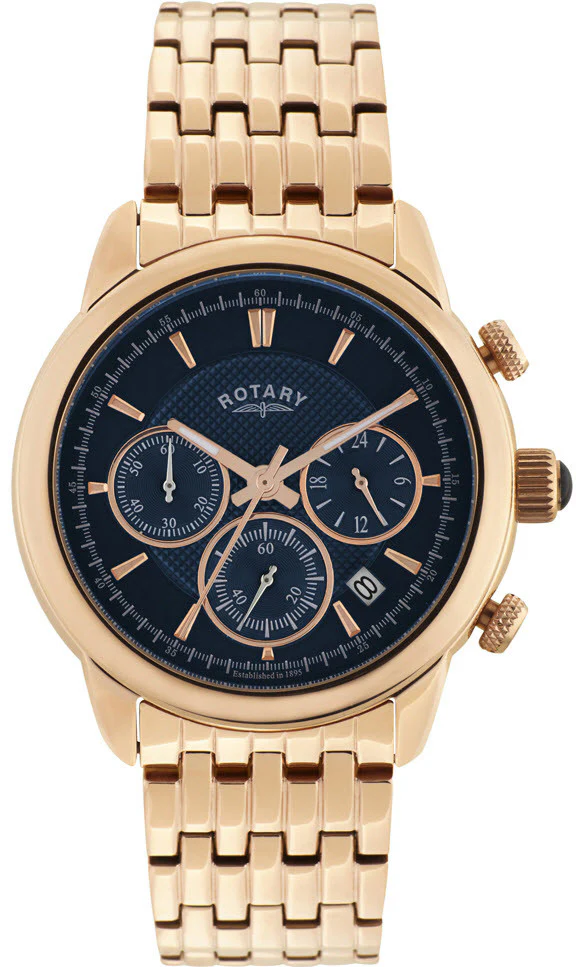 Rotary Watch Gents Gold Plated Bracelet