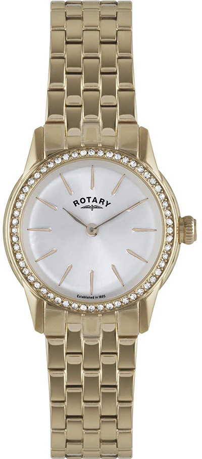 Rotary Watch Ladies Gold Plated Bracelet