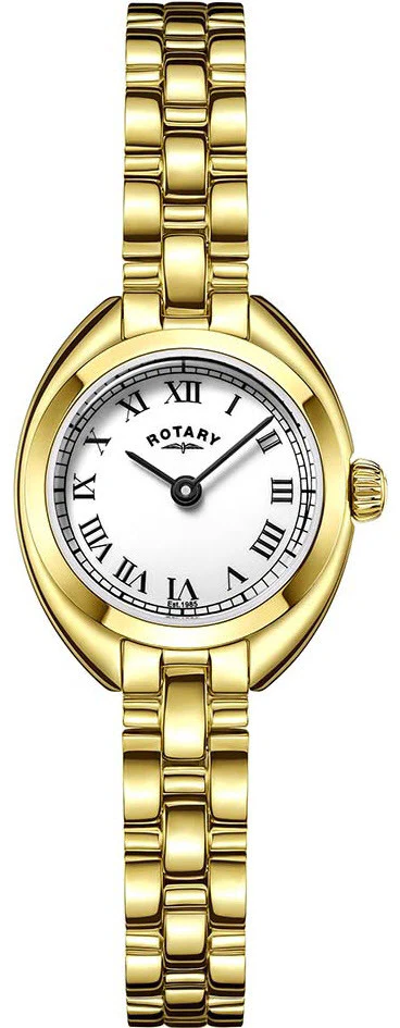 Rotary Watch Ladies Gold Plated Bracelet