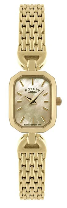 Rotary Watch Ladies Bracelet Gold Plate