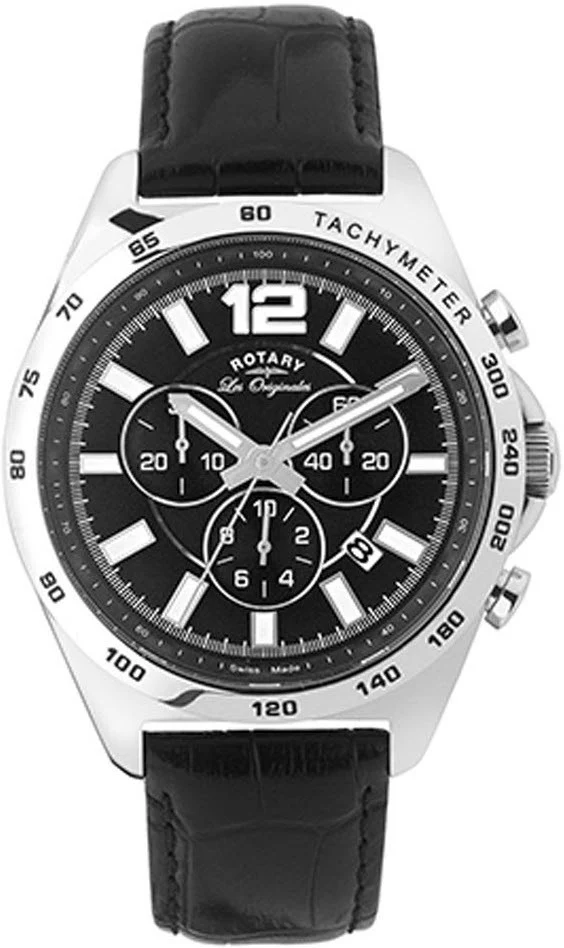 Rotary Watch Les Originales Eco Swiss Chronograph Mens