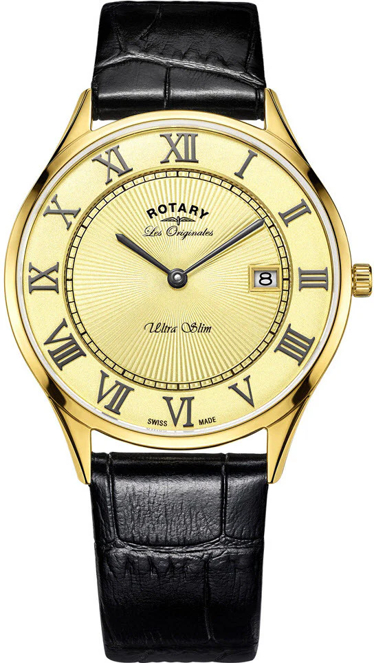 Rotary Watch Ultra Slim Mens