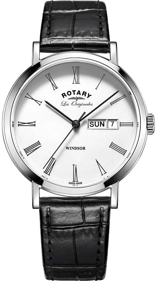 Rotary Watch Les Originales Windsor Swiss Mens