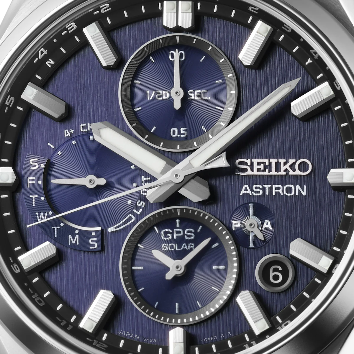 Seiko Astron GPS Solar Dual Time Chronograph Watch - Image 4