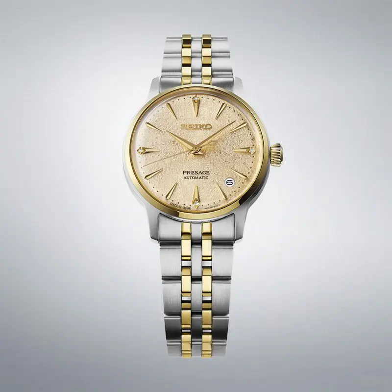 Seiko Presage Cocktail Time Frozen Daiquiri Diamond Watch - Image 4
