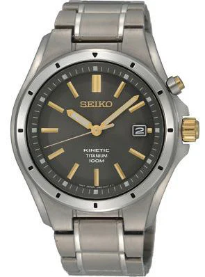 Seiko Watch Kinetic Titanium