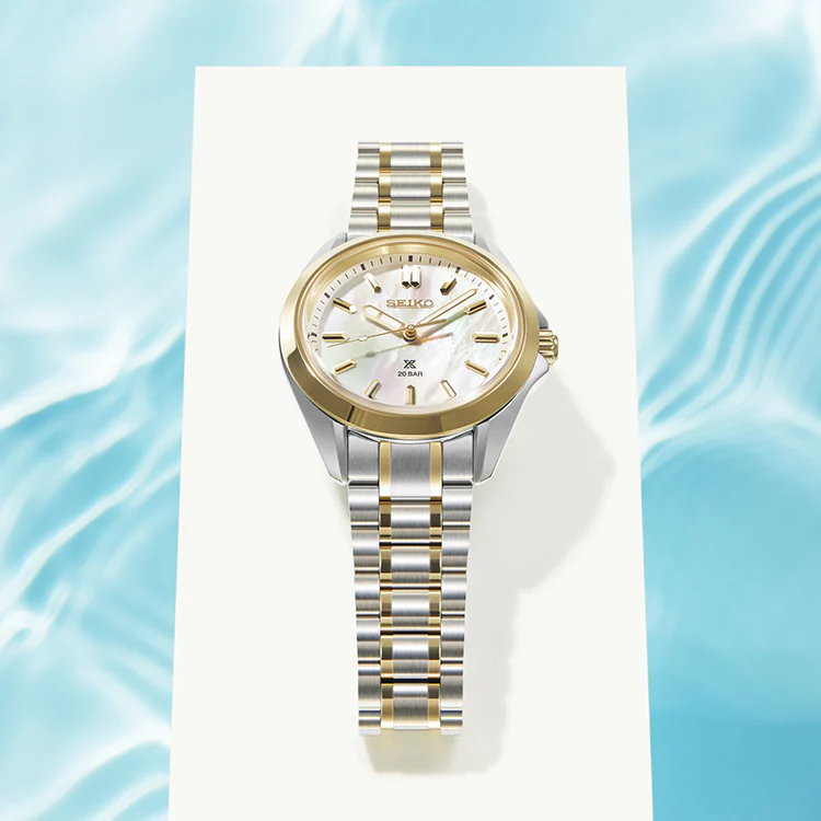 Seiko Prospex Sea Ladies Two Tone Watch - Image 5