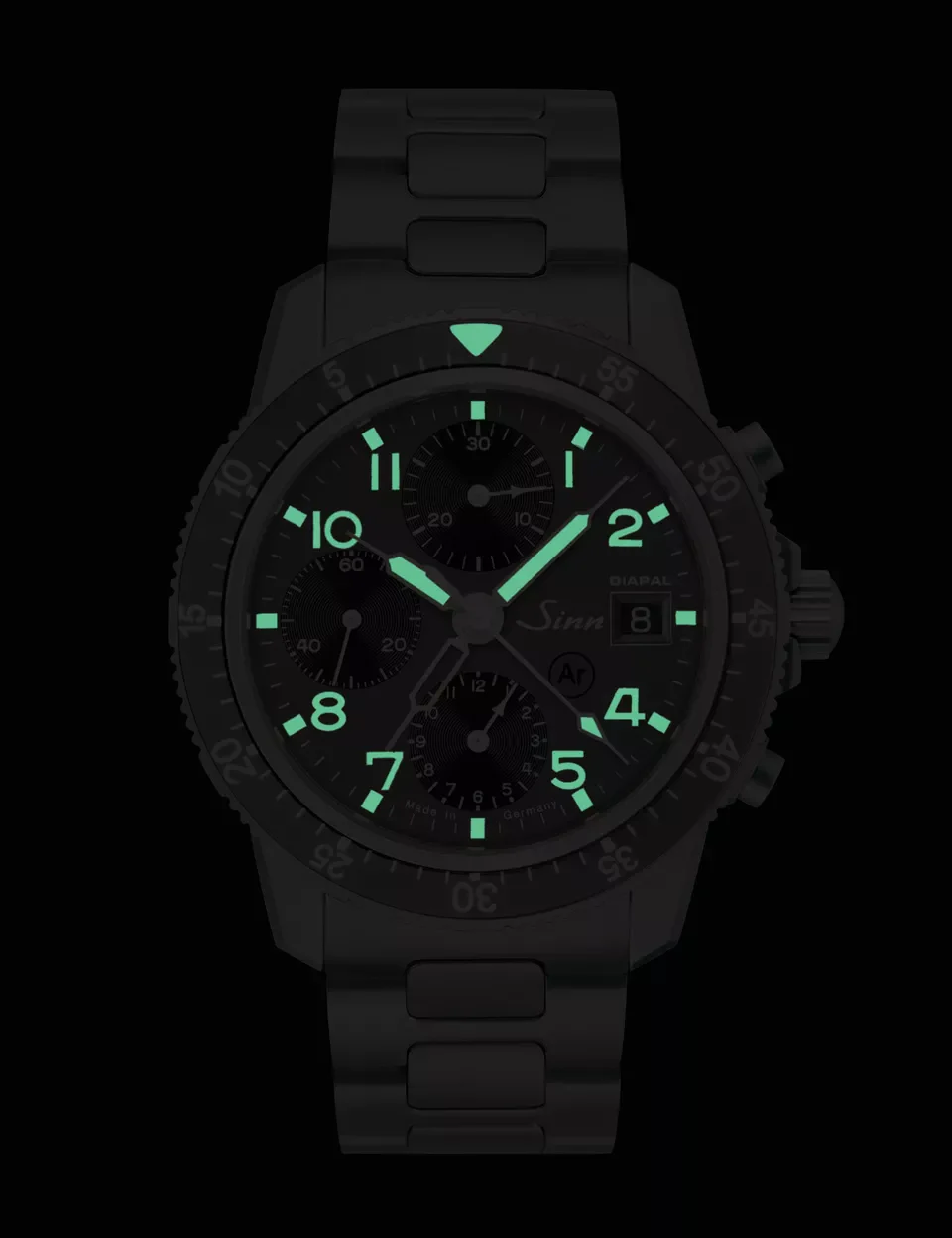 Sinn 103 Ti Diapal H-Link Bracelet Watch - Image 2
