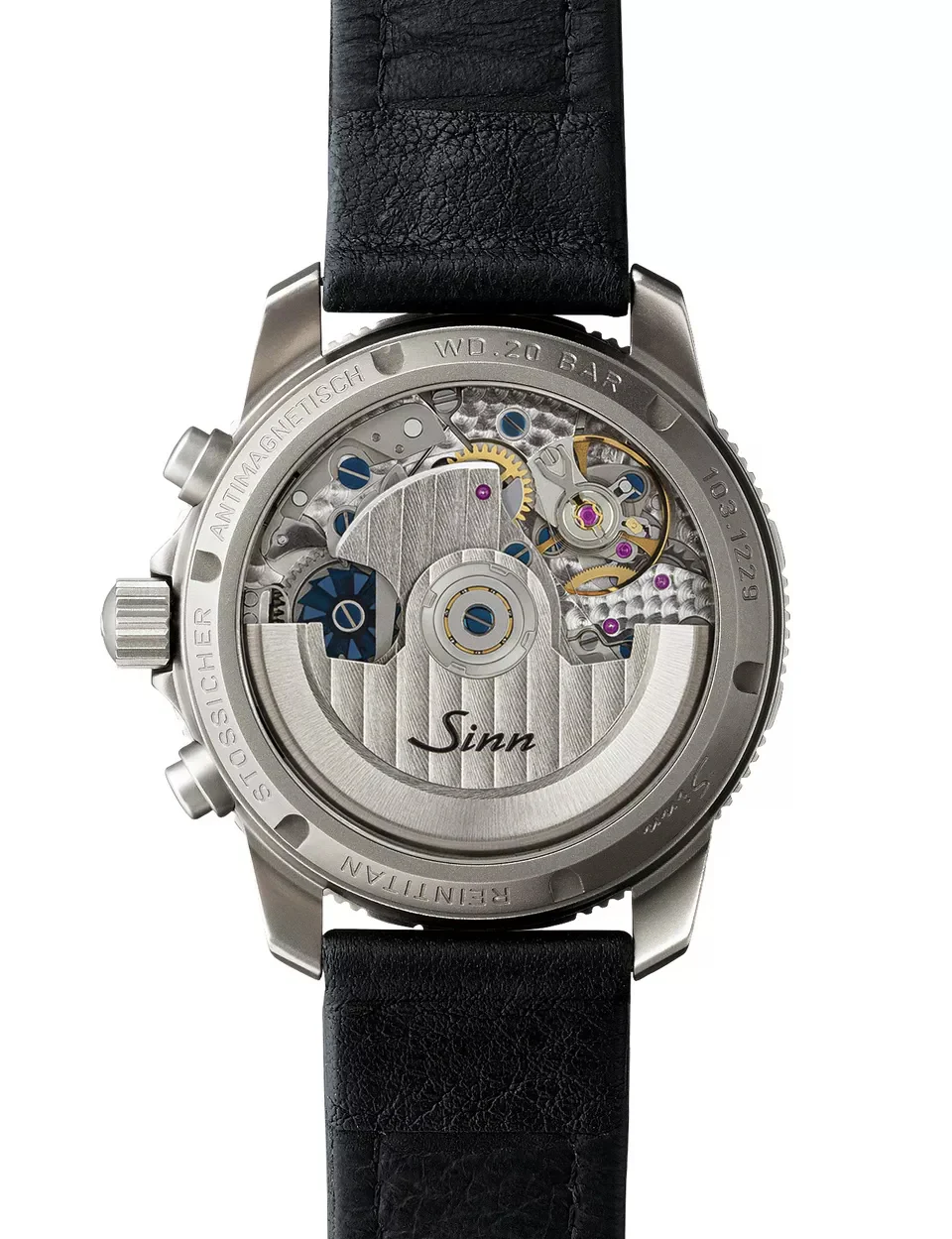 Sinn 103 Ti Diapal H-Link Bracelet Watch - Image 3