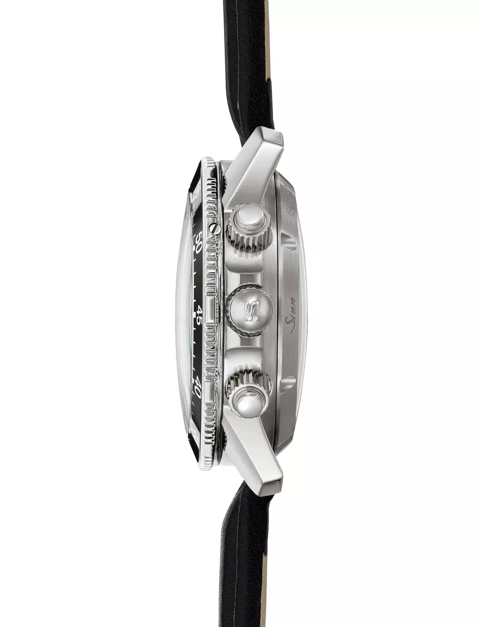 Sinn 103 St Sa Flieger Chronograph H-Link Bracelet Watch - Image 4