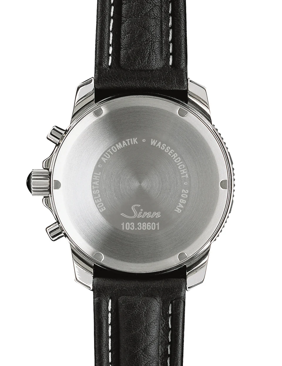 Sinn 103 St Flieger Chronograph H-Link Bracelet Watch - Image 3
