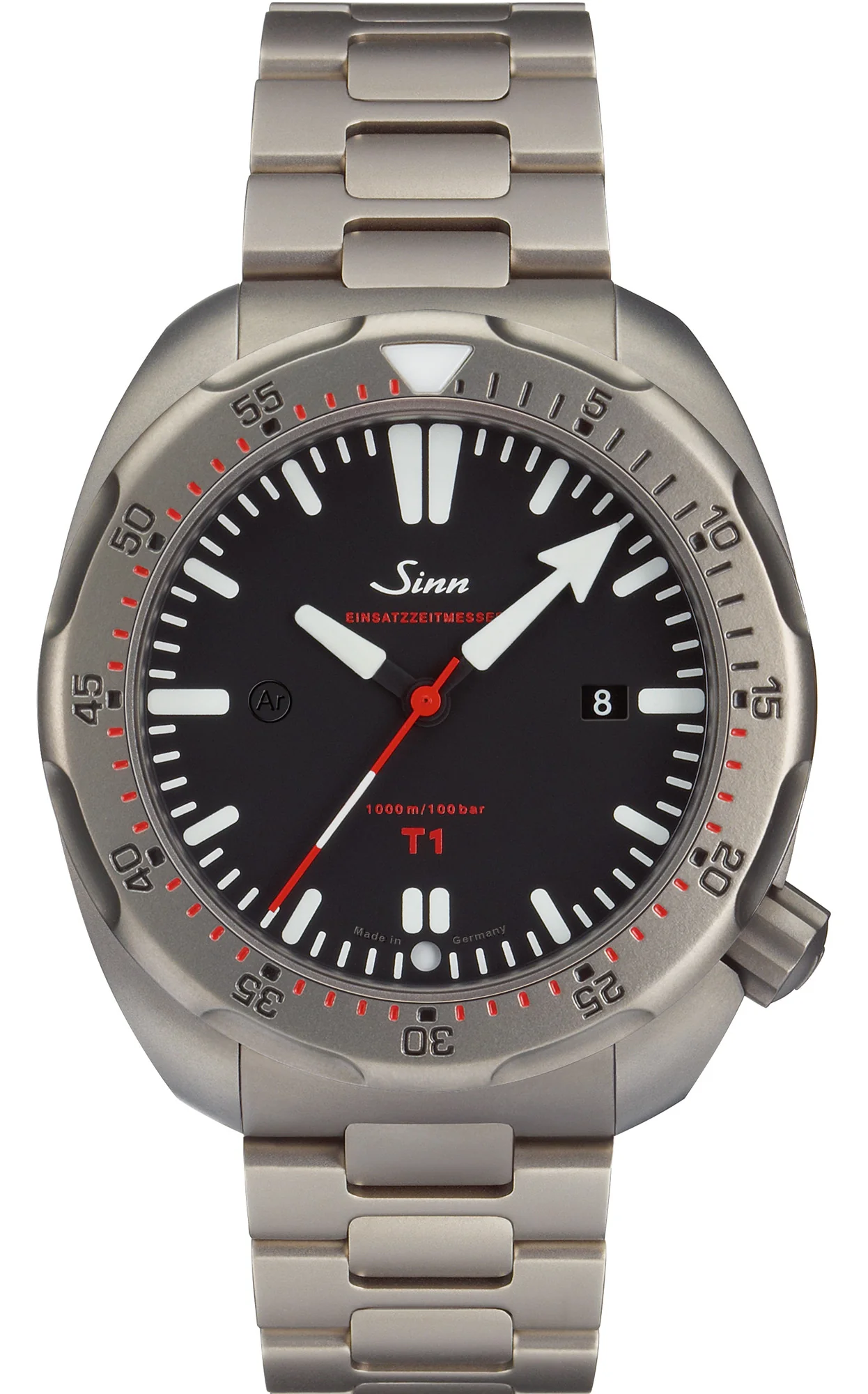 Sinn Watch T1 EZM 14 Titanium Bracelet