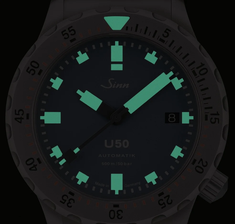 Sinn U50 B Blue Canvas Watch - Image 2