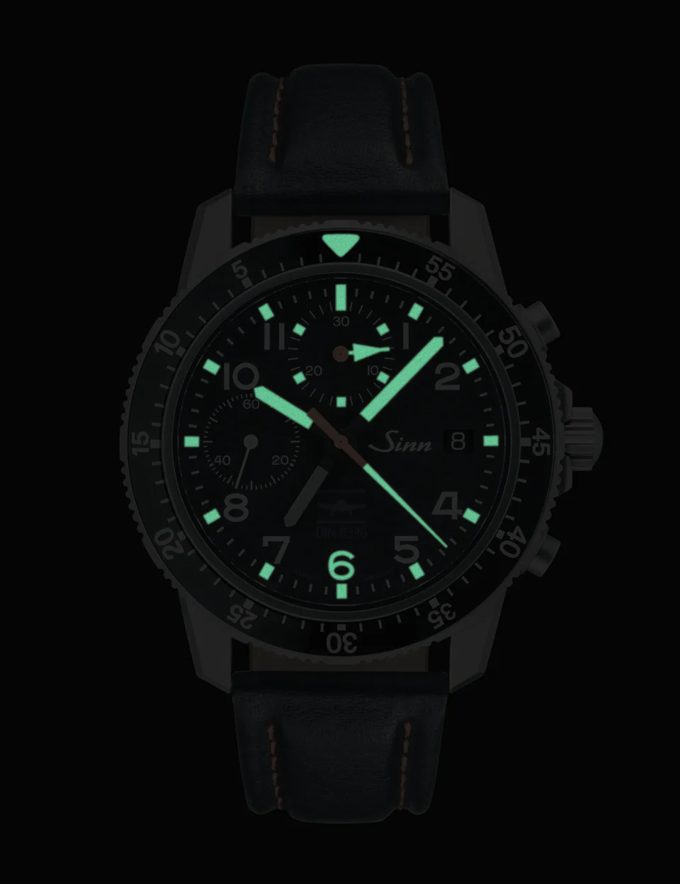 Sinn Watch 103 Ti UTC IFR Cowhide Mens - Image 2