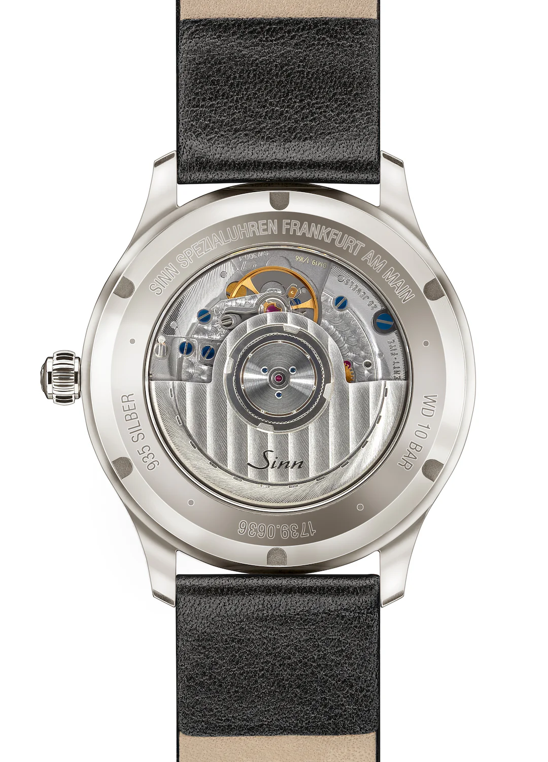 Sinn 1739 Ag B Black Leather Set Watch - Image 2