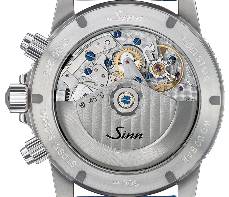 Sinn 206 Arktis II Vintage Cowhide Vintage Brown Watch - Image 3