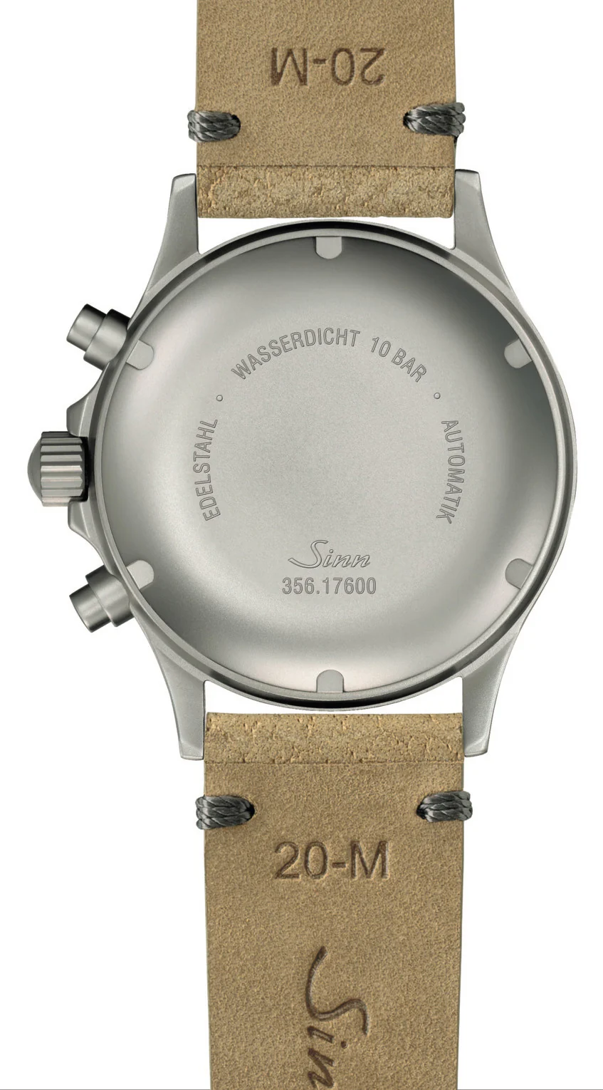 Sinn 356 Pilot Classic AS E Leather Watch - Image 3