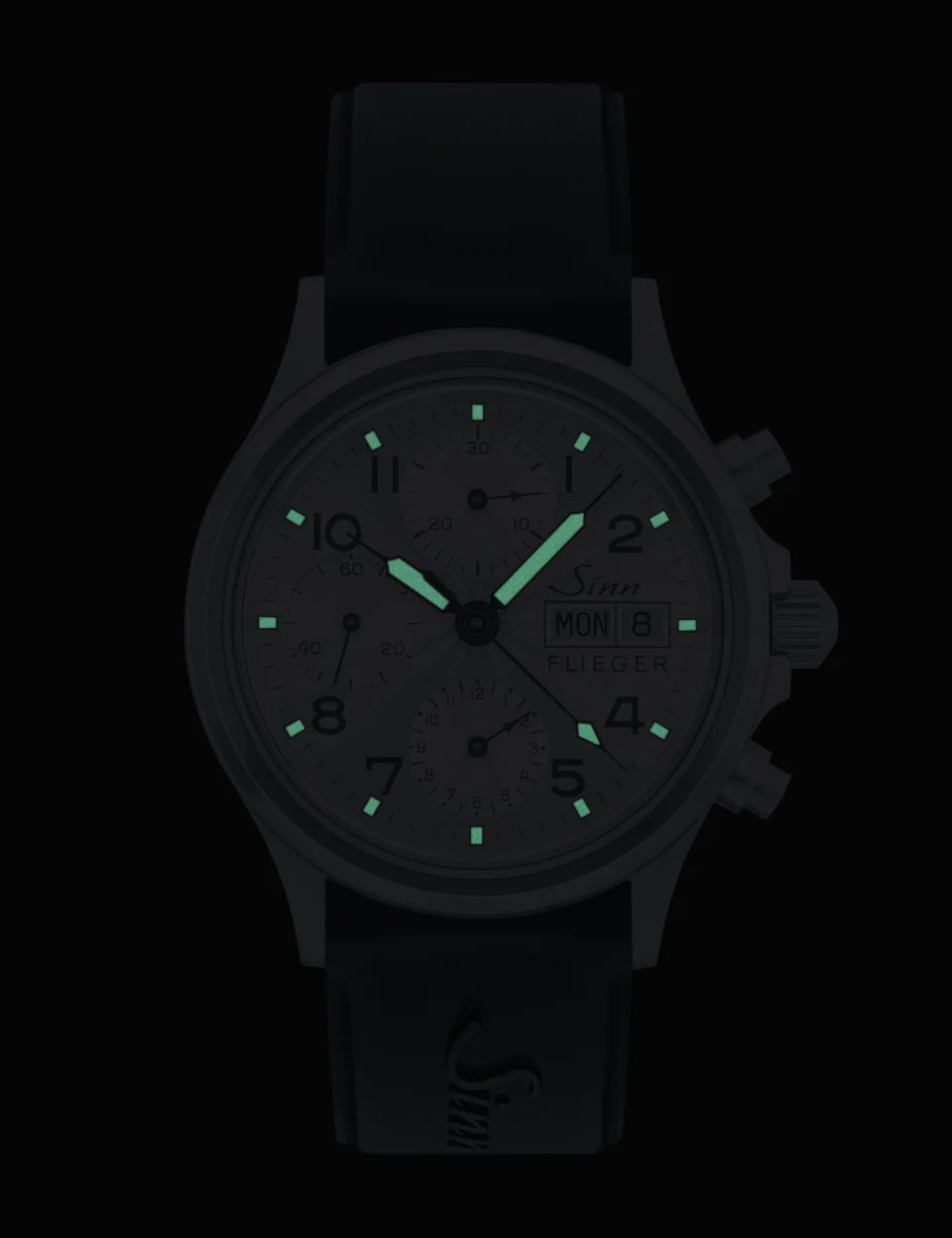 Sinn 356 Sa Pilot III Russia Leather Mocha Watch - Image 2