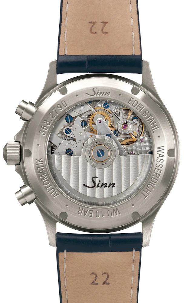 Sinn 358 Sa Pilot B E Fine Link Bracelet Watch - Image 3