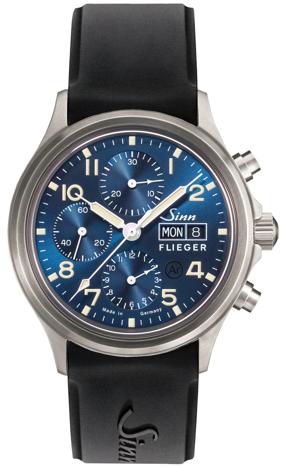 Sinn 358 Sa Pilot B E Silicone Watch