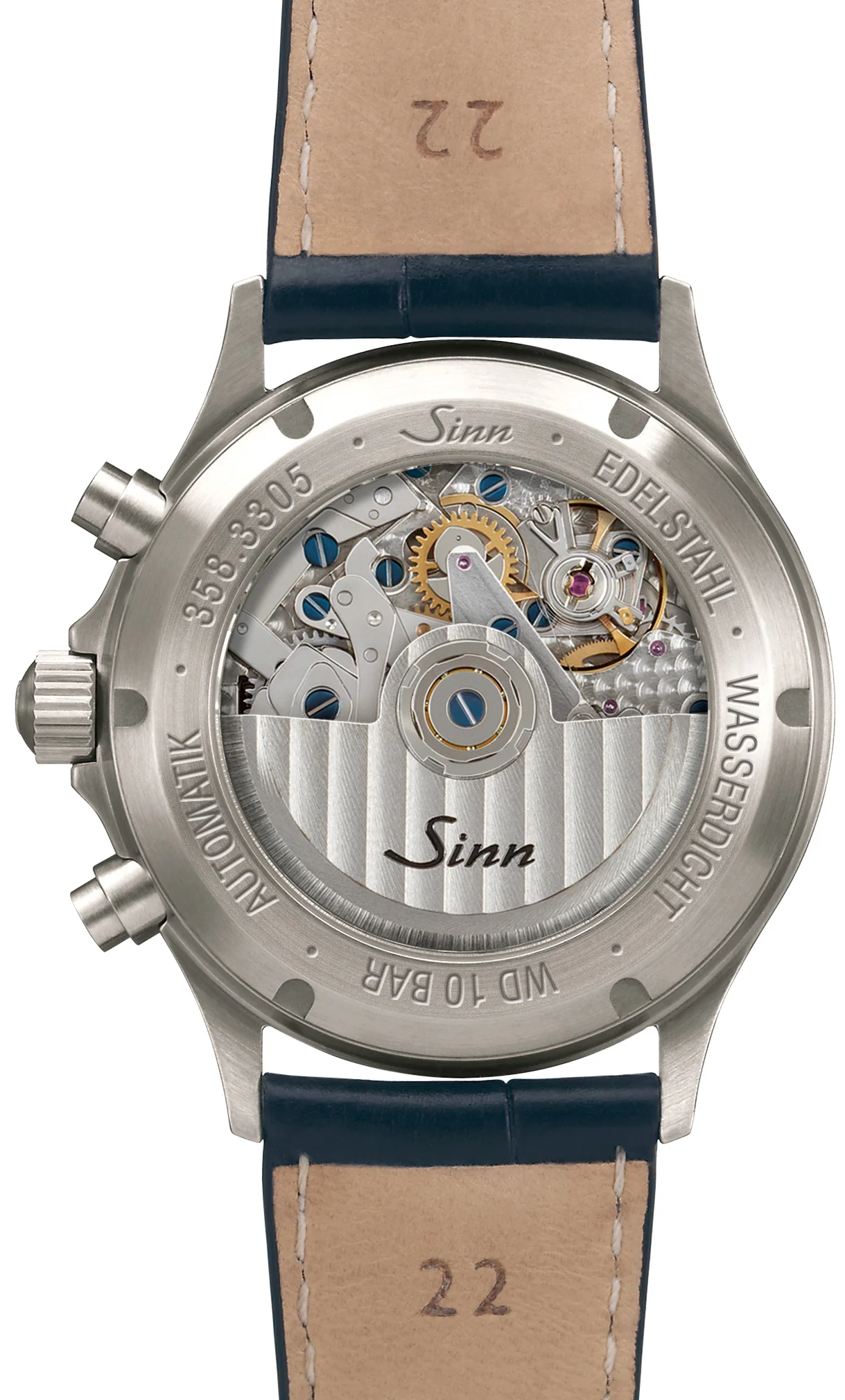 Sinn 358 Sa Pilot DS Canvas Beige Watch - Image 2