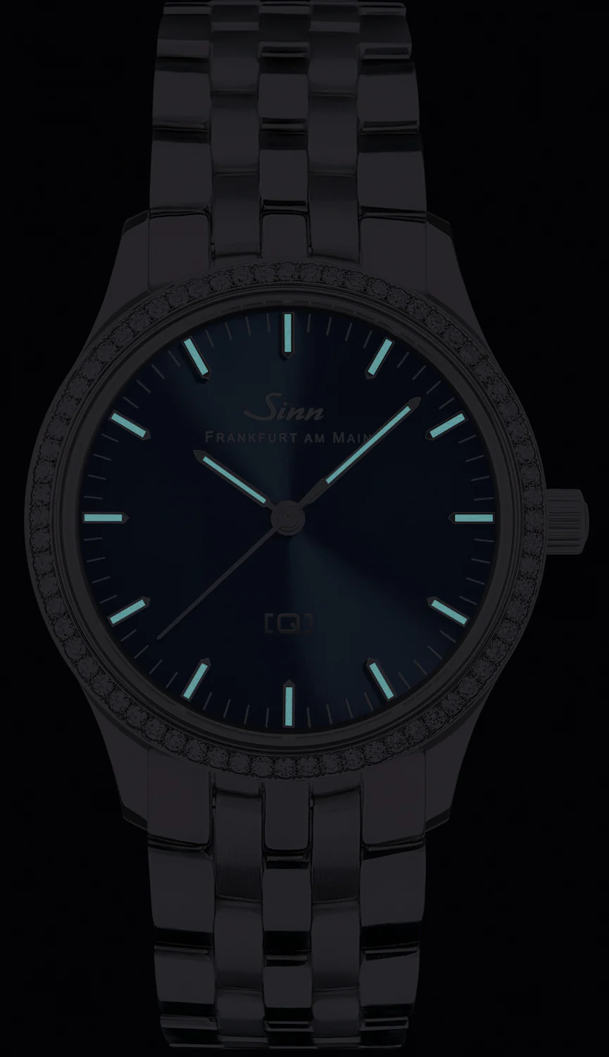 Sinn 434 TW 68 WG B Ladies Fine Link Bracelet Watch - Image 2