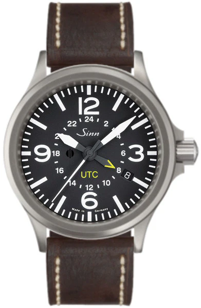 Sinn 856 UTC Vintage Leather Watch