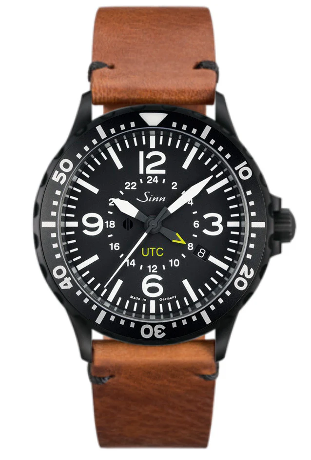 Sinn 857 S UTC Vintage Leather Watch