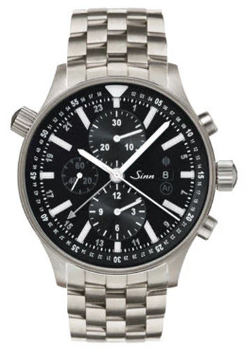 Sinn 900 Pilot Fine Link Bracelet Watch
