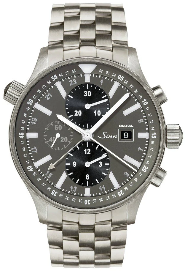 Sinn 900 Diapal Fine Link Bracelet Watch