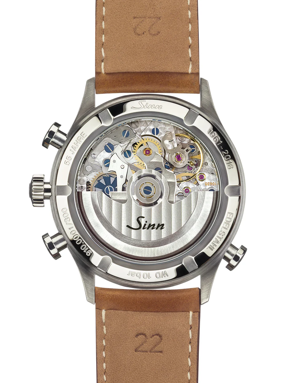 Sinn Watch 910 Anniversary Limited Edition Tan Leather - Image 3