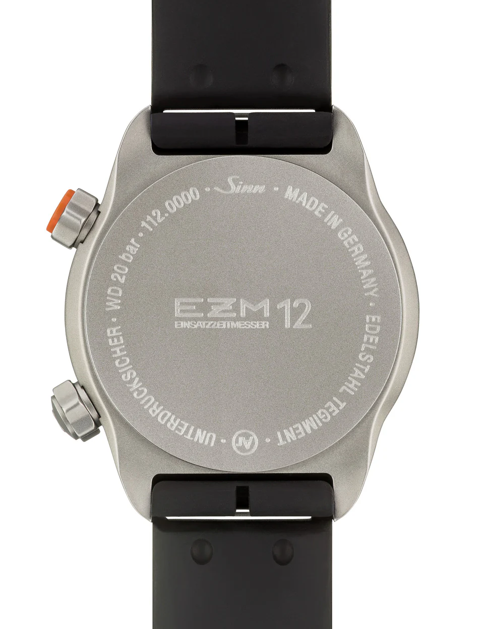 Sinn EZM 12 Silicone Black Watch - Image 3