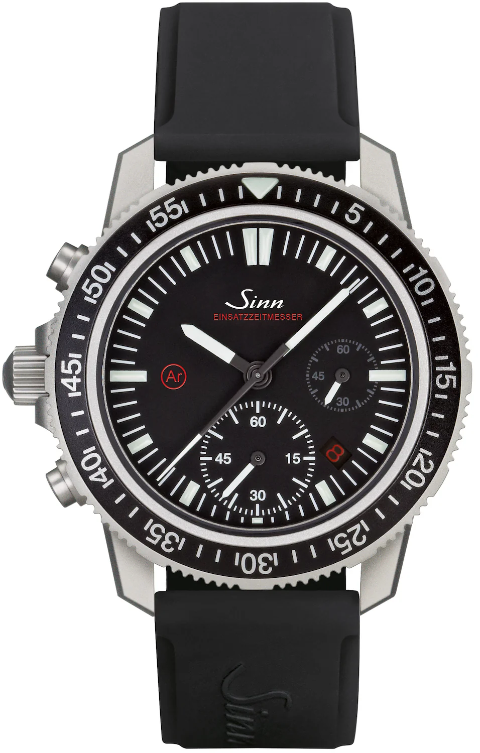 Sinn EZM 13.1 Silicone Strap Pin Buckle Watch