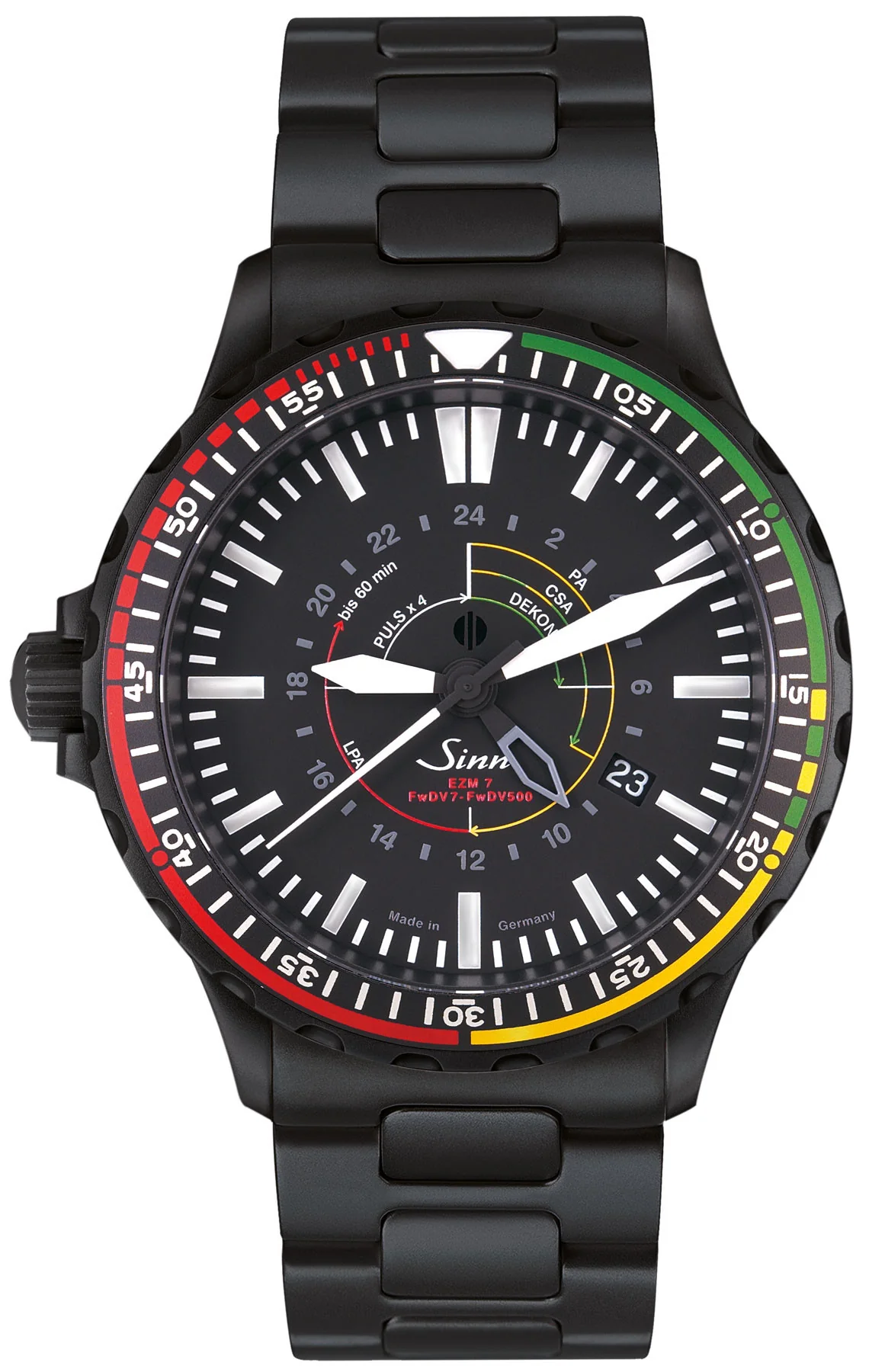Sinn Watch EZM 7 S Steel Black PVD Limited Edition