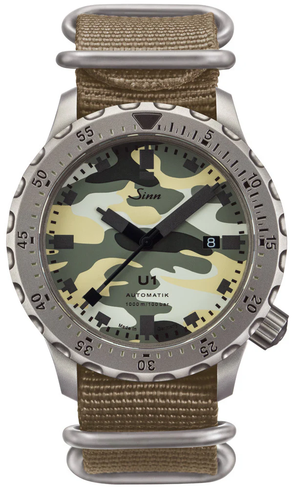 Sinn Watch U1 Camouflage Limited Edition Silicone